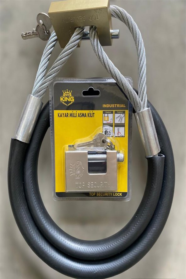 motorsiklet 1,5 metre 12 mm Kesilmez Çelik Halat Motorsiklet Bağlama Halatı Motorsiklet kilidi