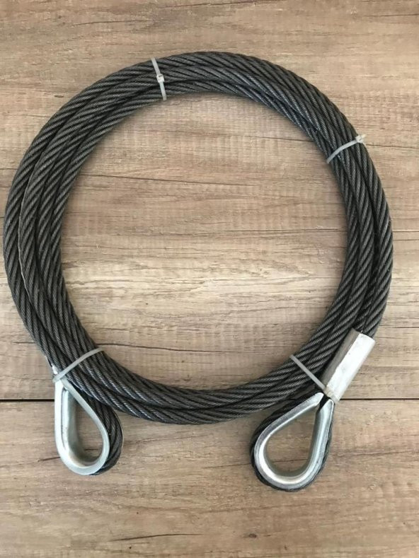 traktör biçer  9 Metre 12 Tona Kadar Çekebilen Çelik Çekme Çeki Halat
