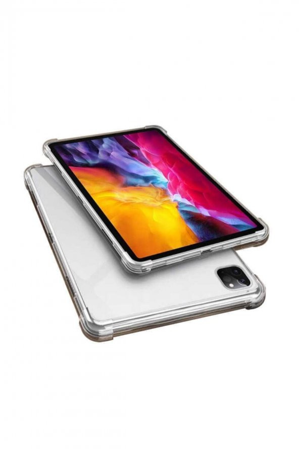 Ipad Pro 12.9 2020 Uyumlu Tablet Nitro Anti Shock Silikon Kapak Kılıf