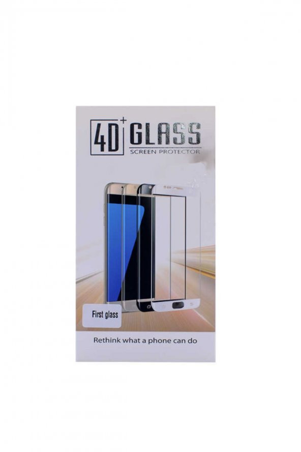 Galaxy S7 Zore 4d First Glass Cam Ekran Koruyucu Gold