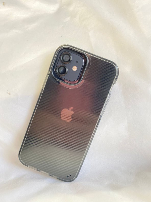 Bilişim Aksesuar Apple iphone 12 Pro Max Kılıf Carbon Kapak