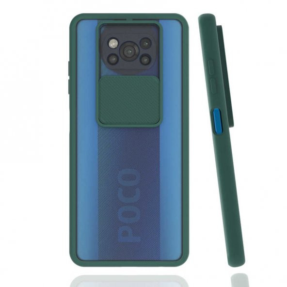 Bilişim Aksesuar Xiaomi Poco X3 Pro - Poco X3 Nfc Kılıf Lensi Kapak
