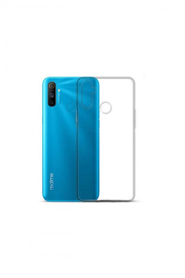 Oppo realme c3 Şeffaf Silikon Kılıf