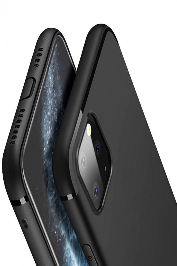 Apple Iphone 11 Pro Max Ultra Ince Mat Tıpalı Silikon Kılıf