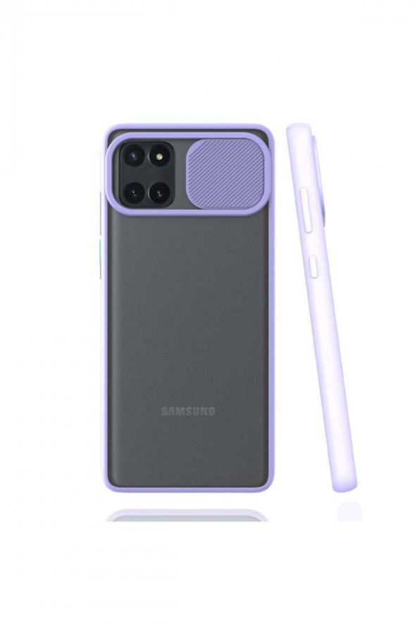 Galaxy A81 Note 10 Lite Uyumlu Kılıf Zore Lensi Kapak