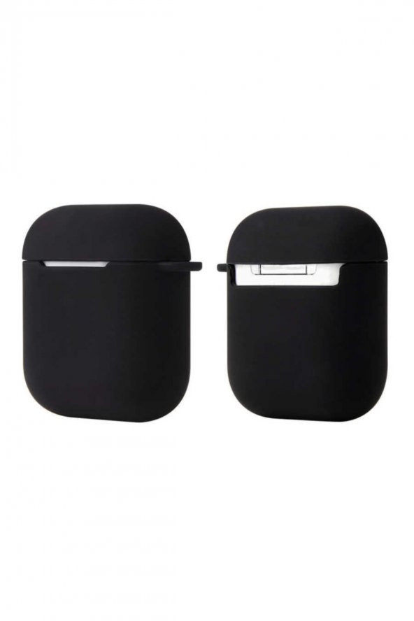 Apple Airpods Kılıf Airbag 11 Silikon Siyah