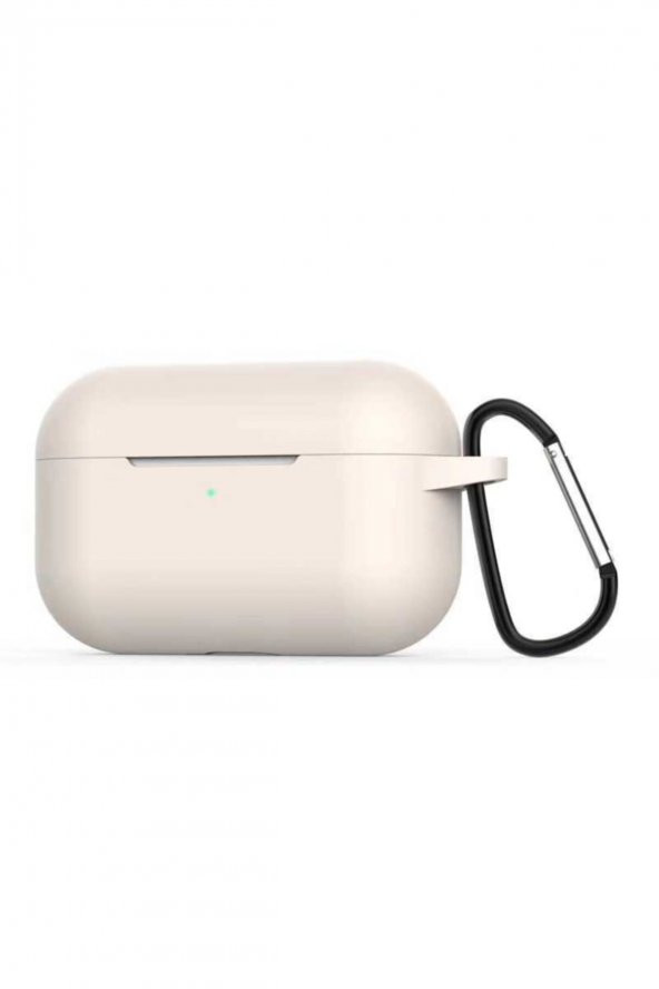 Apple Airpods Pro Kılıf Zore Airbag Silikon Beyaz