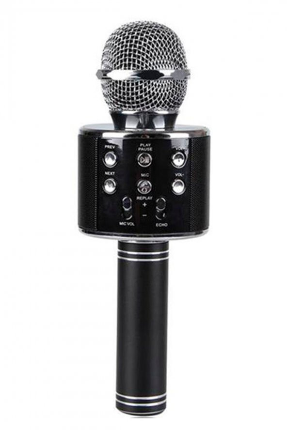 Dijimedia WS858 Karaoke Mikrofon - Siyah