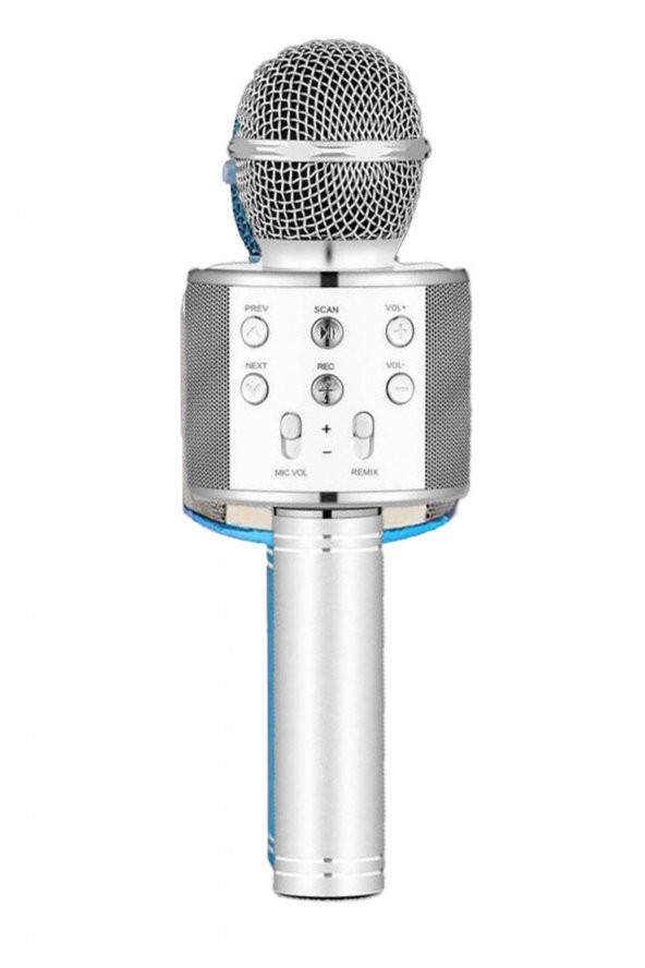 Dijimedia WS858 Karaoke Mikrofon - Beyaz