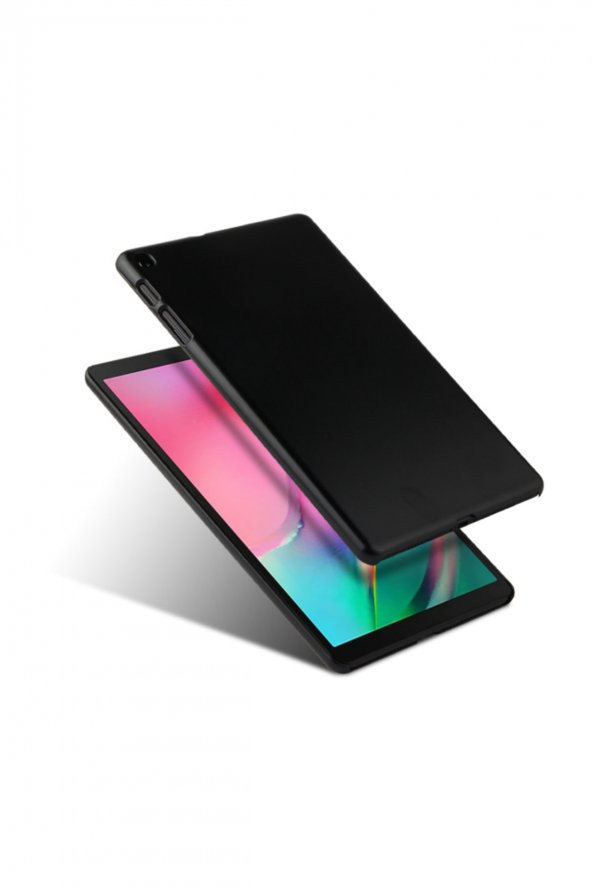 Samsung Galaxy Tab A 10.1 (2019) T510 Kılıf Süper Silikon Siyah