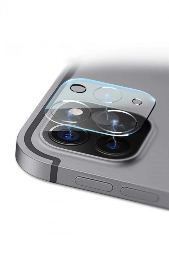 Ipad Pro 12.9 2020 Uyumlu Zore Kamera Lens Koruyucu Cam