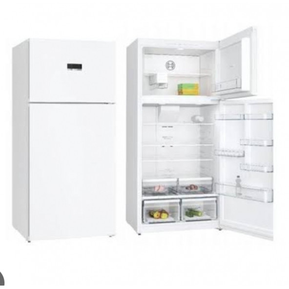 Bosch KDN86XWF0N Serie 4 F Enerji Sınıfı 641 Lt Üstten Donduruculu Buzdolabı - 3