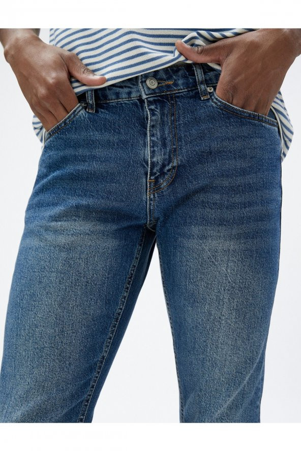 Straight Fit Kot Pantolon - Mark Jean - 5
