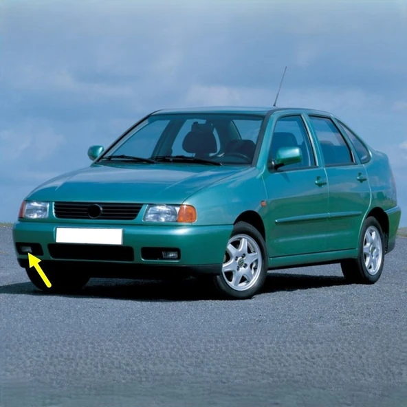 VW Polo Classic 1996-2002 Ön Tampon Sağ Sis Farı Kapağı 6K5853666