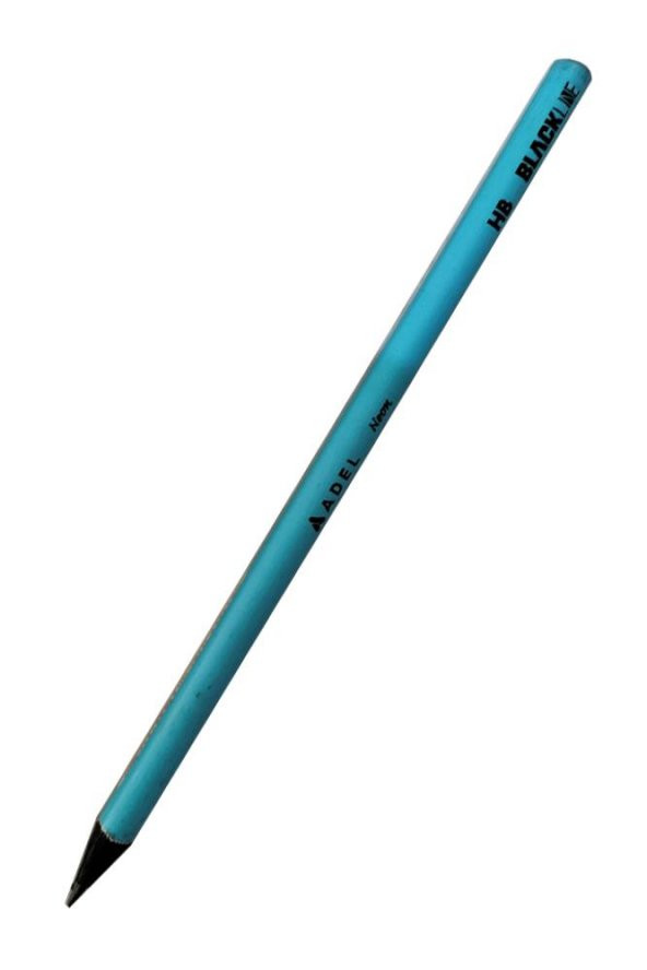 Kurşun Kalem 4 Adet Black Neon HB Siyah Kurşun Kalem Black Neon Desenli HB Kalem Yerli Üretim - 2