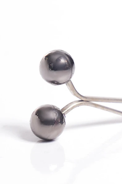 Antrasit Eşarp Klipsi - Resim 2