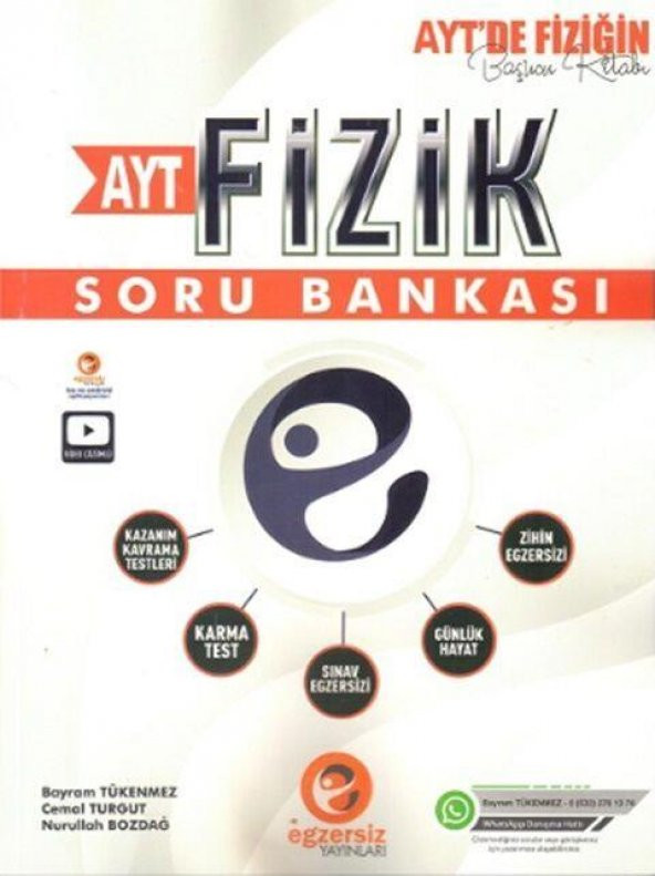 Ayt Fizik Soru Bankası Egzersiz Yayınları