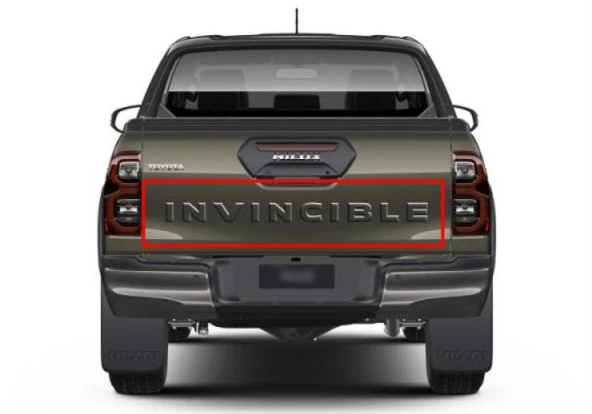 Invincible Etiket Sticker