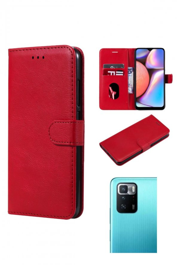 Xiaomi Mi Note 10 Cüzdanlı Ve Kapaklı Kılıf - Resim 4