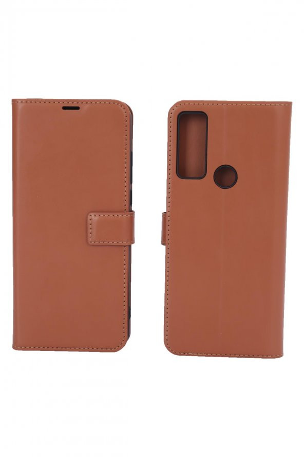 TCL 20 SE Cüzdanlı ve Kapaklı Kılıf - Resim 4