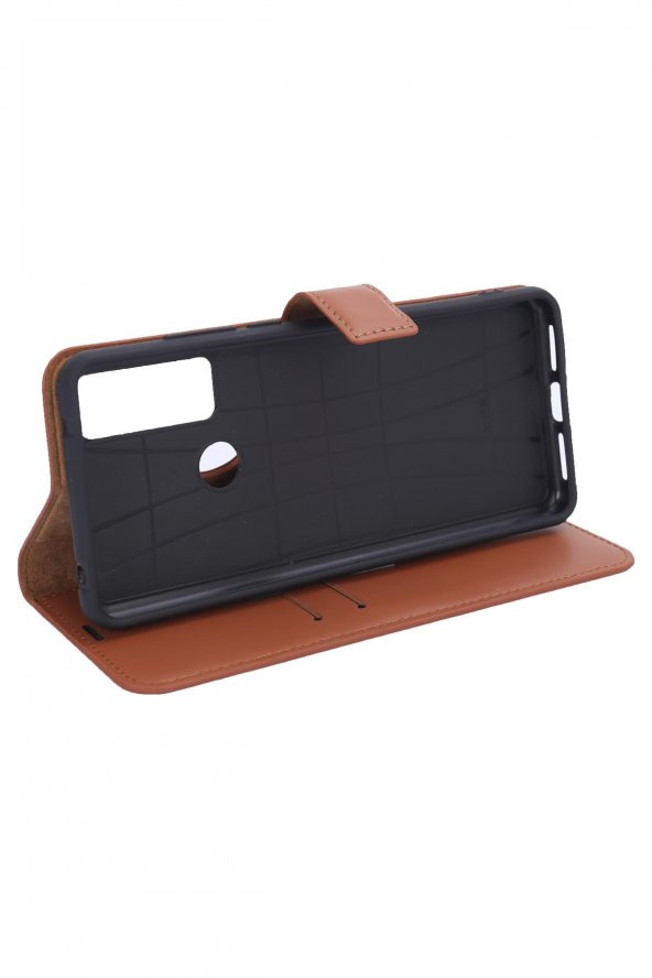 TCL 20 SE Cüzdanlı ve Kapaklı Kılıf - Resim 5