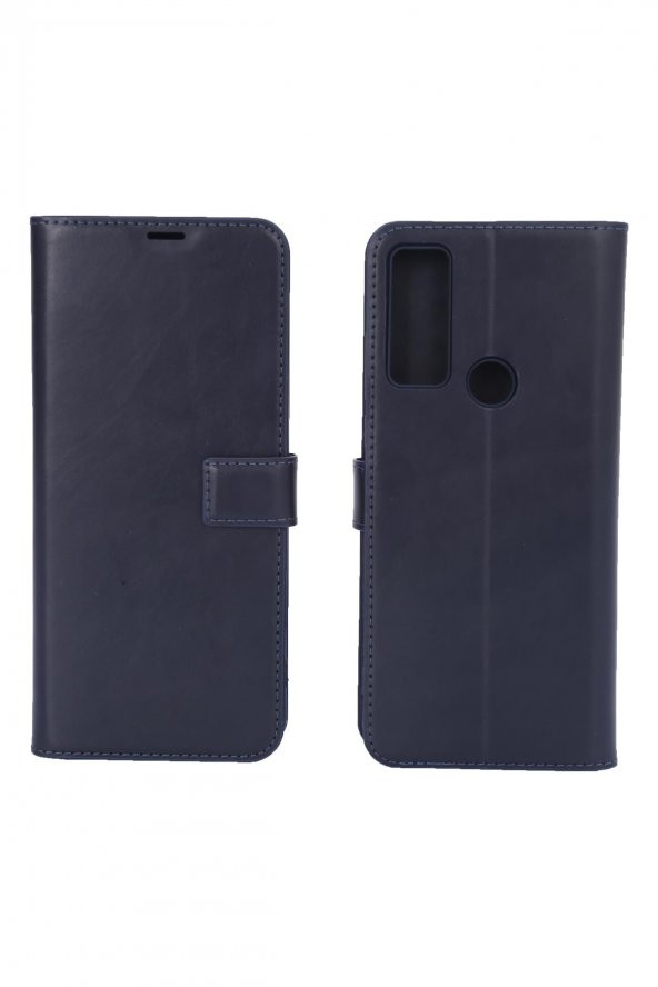 TCL 20 SE Cüzdanlı ve Kapaklı Kılıf - Resim 10