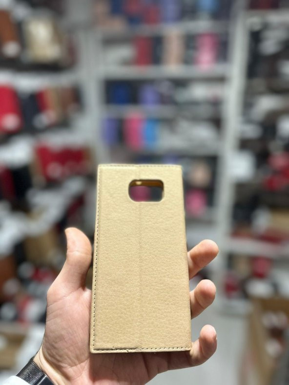 Samsung Galaxy S6 Cüzdanlı ve Kapaklı Kılıf - Resim 9