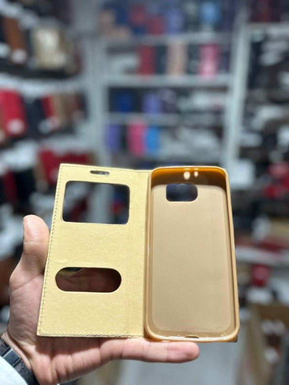 Samsung Galaxy S6 Cüzdanlı ve Kapaklı Kılıf - Resim 10