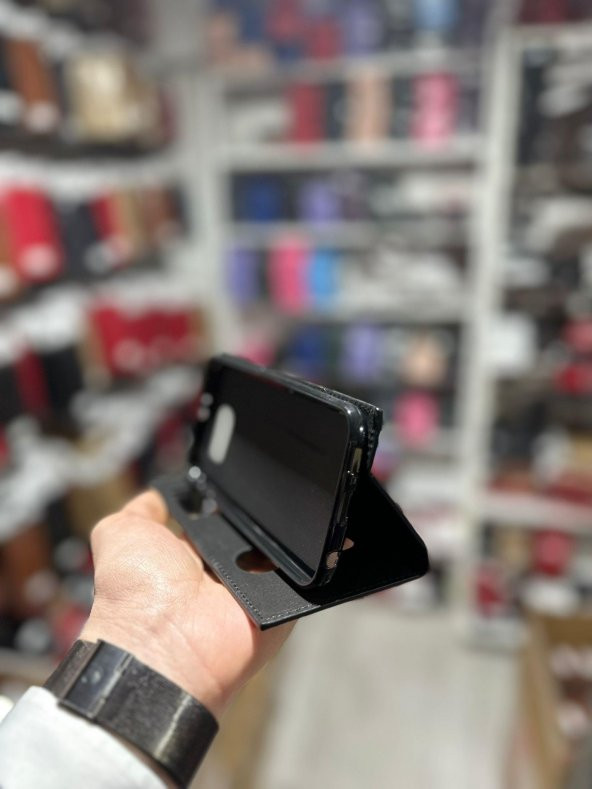 Samsung Galaxy S6 Cüzdanlı ve Kapaklı Kılıf - Resim 12