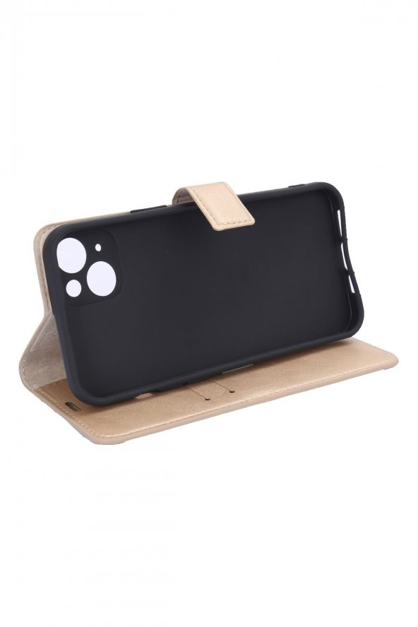 Apple iPhone 14 Plus Cüzdanlı Ve Kapaklı Kılıf - Resim 2