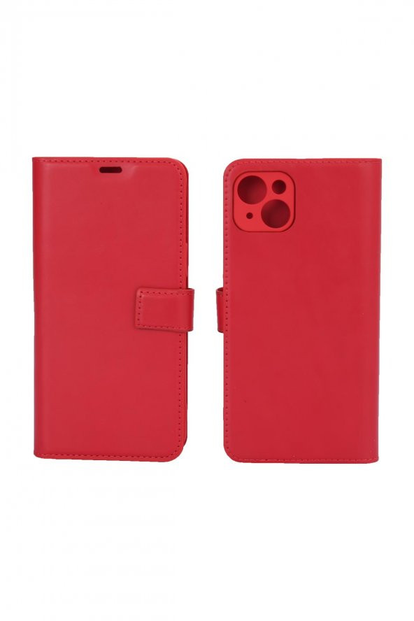 Apple iPhone 14 Plus Cüzdanlı Ve Kapaklı Kılıf - Resim 9