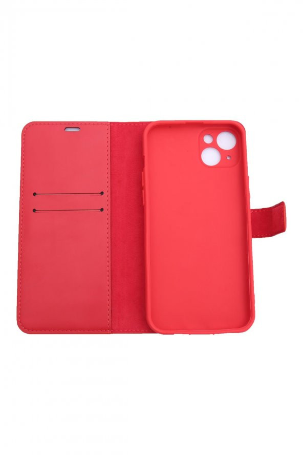 Apple iPhone 14 Plus Cüzdanlı Ve Kapaklı Kılıf - Resim 12