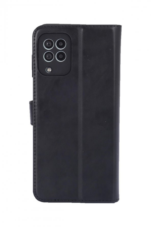 Samsung Galaxy M32 - M22 - A22 Cüzdanlı Ve Kapaklı Kılıf - Resim 12