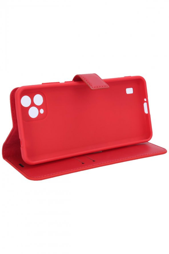 Reeder P13 Blue Plus 2022 Kamera Korumalı Cüzdanlı ve Kapaklı Kılıf - Resim 11