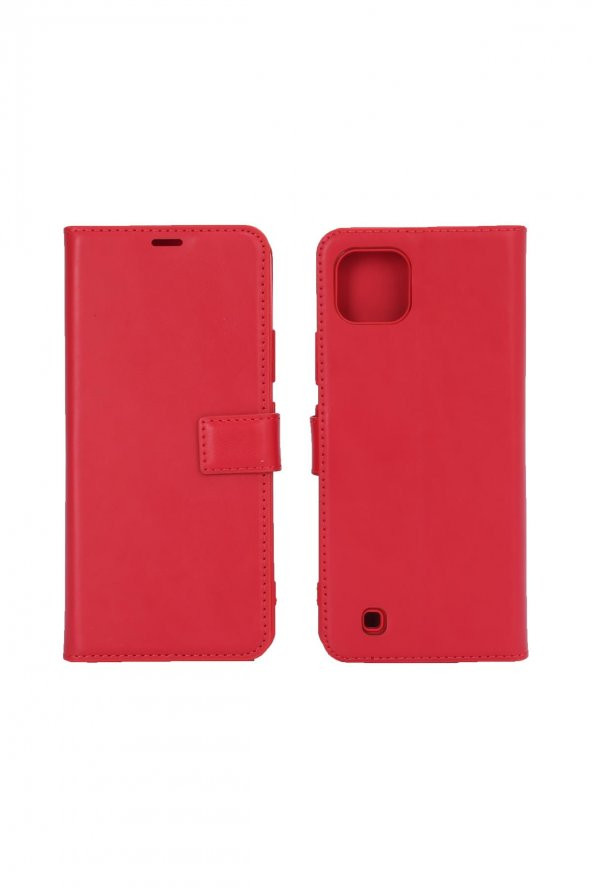 Oppo Realme C11 2021 Cüzdanlı Ve Kapaklı Kılıf - Resim 9