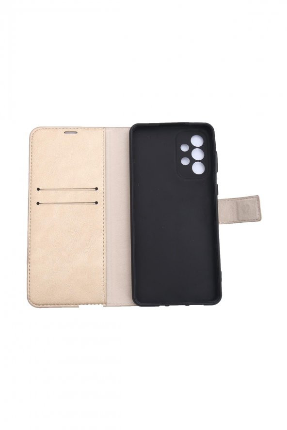 Samsung Galaxy A73 Kamera Koruma Cüzdanlı ve Kapaklı Kılıf - Resim 5