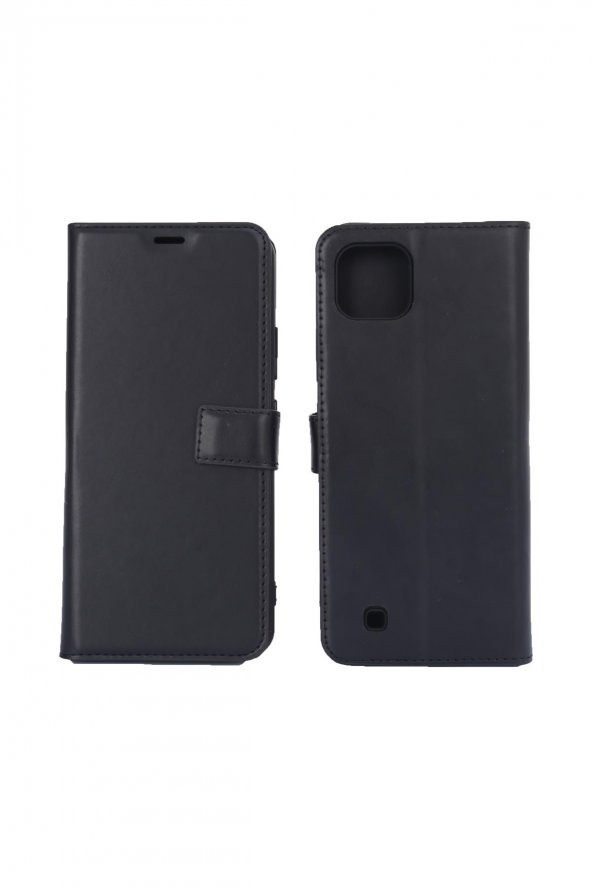 Oppo Realme C11 2021 Cüzdanlı Ve Kapaklı Kılıf - Resim 12