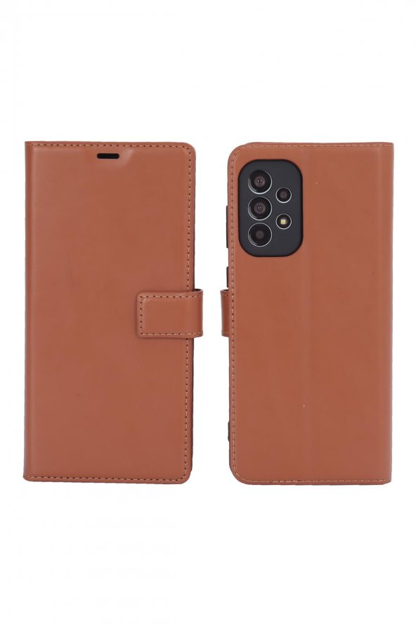 Samsung Galaxy A73 Kamera Koruma Cüzdanlı ve Kapaklı Kılıf - Resim 7