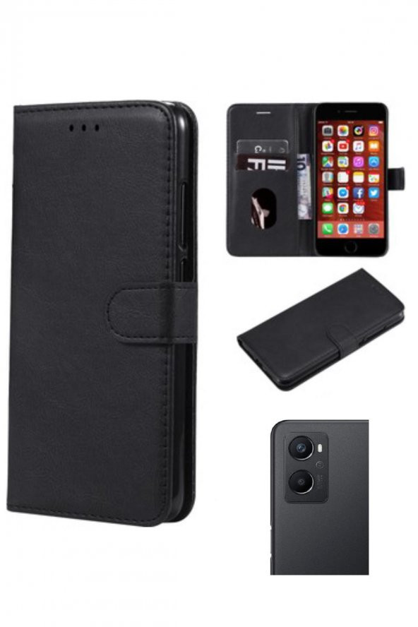 Oppo A96 Cüzdanlı Ve Kapaklı Kılıf - Resim 7