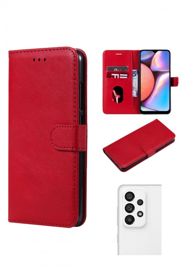 Samsung Galaxy A23 Cüzdanlı Ve Kapaklı Kılıf - Resim 3