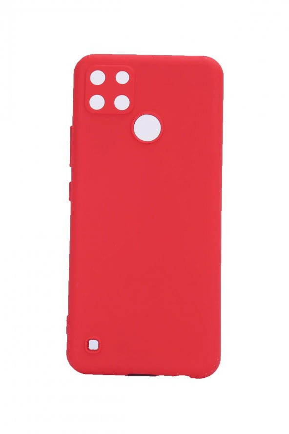 Realme C21y Uyumlu Kılıf Kamera Korumalı Silikon Arka Kapak - Resim 3