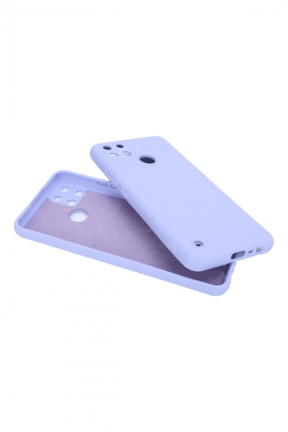 Realme C21y Uyumlu Kılıf Kamera Korumalı Silikon Arka Kapak - Resim 7