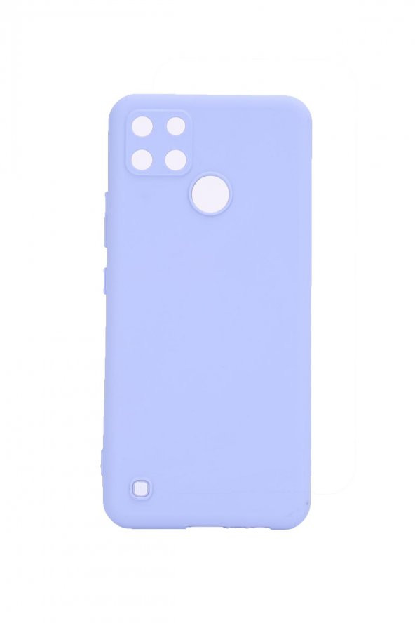 Realme C21y Uyumlu Kılıf Kamera Korumalı Silikon Arka Kapak - Resim 9