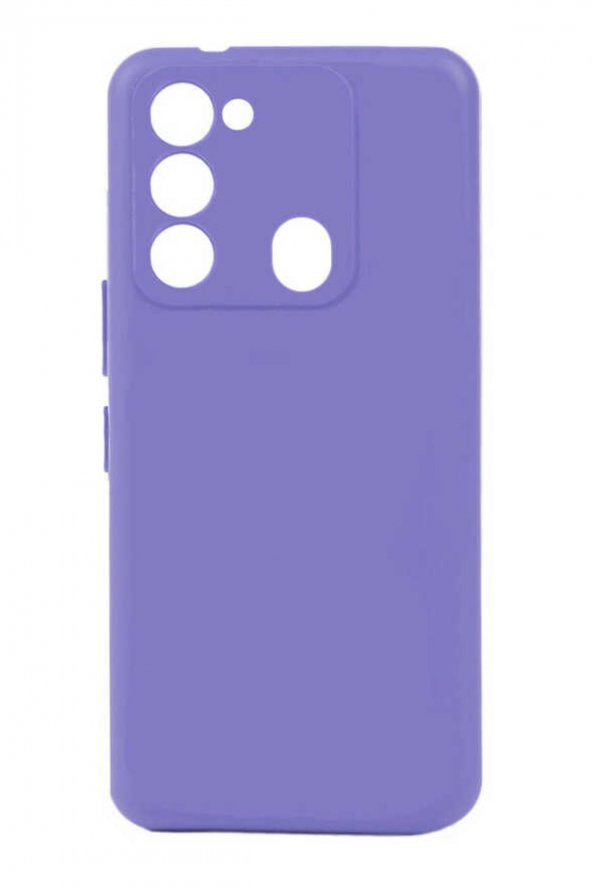 Tecno Spark 8C Kamera Korumalı Rubber Silikon Kılıf - 3