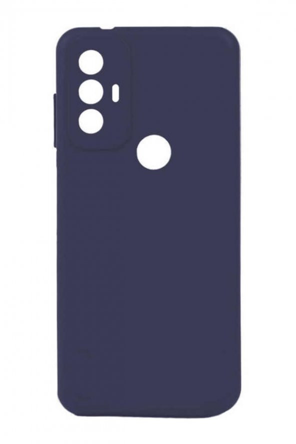 TCL 30 SE Kamera Korumalı Rubber Silikon Kılıf - Resim 2