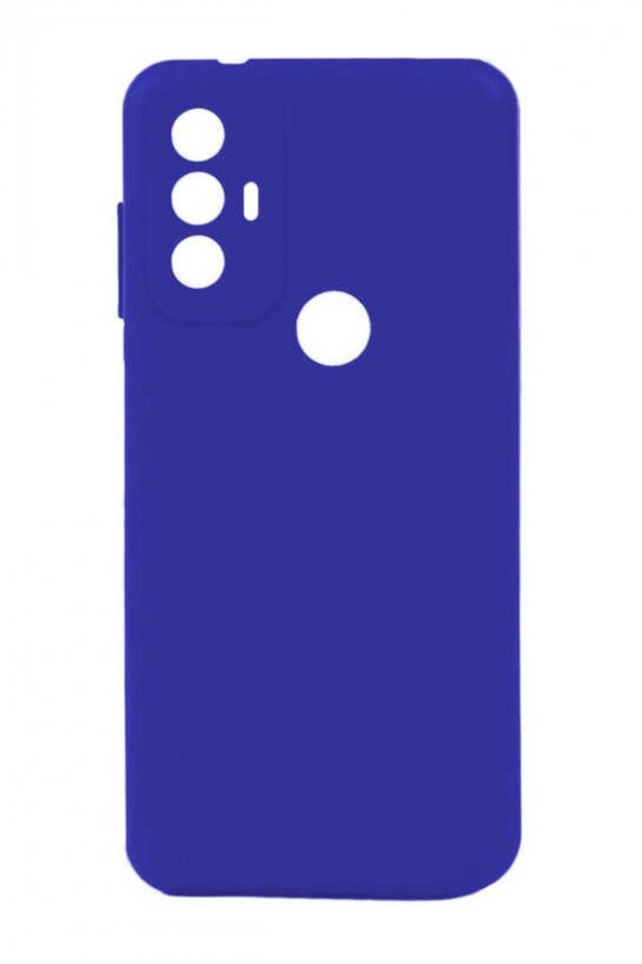 TCL 30 SE Kamera Korumalı Rubber Silikon Kılıf - Resim 4