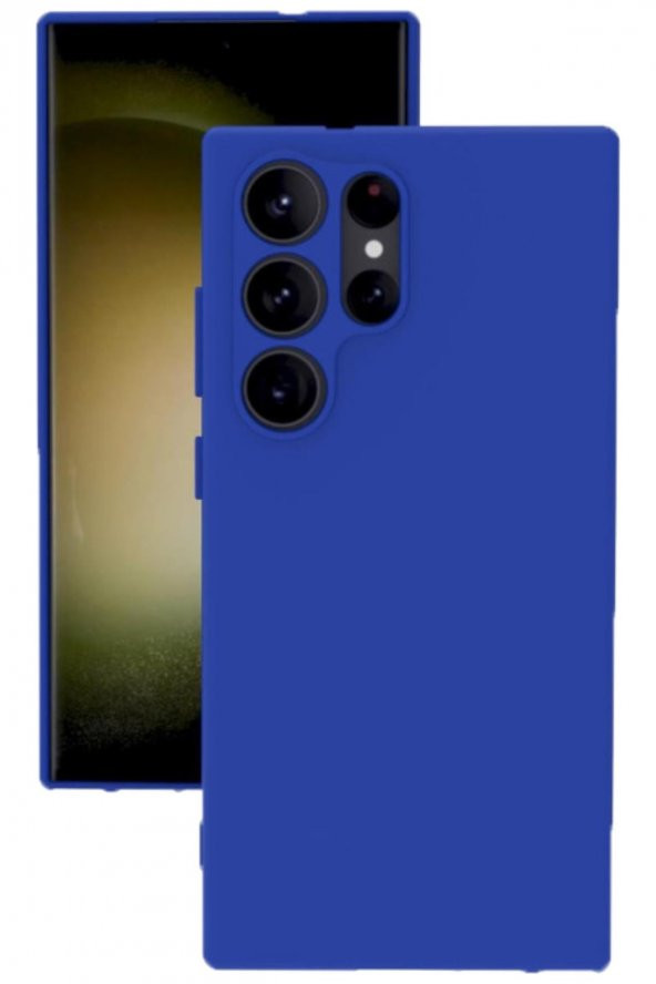 Samsung Galaxy S23 Ultra Kamera Korumalı Rubber Silikon Kılıf - Resim 4