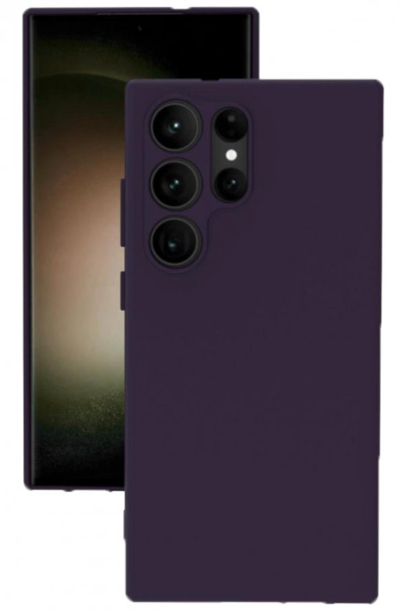 Samsung Galaxy S23 Ultra Kamera Korumalı Rubber Silikon Kılıf - Resim 5