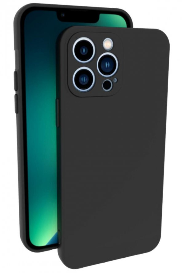 Apple iPhone 14 Pro Kamera Korumalı Rubber Silikon Kılıf - Resim 6