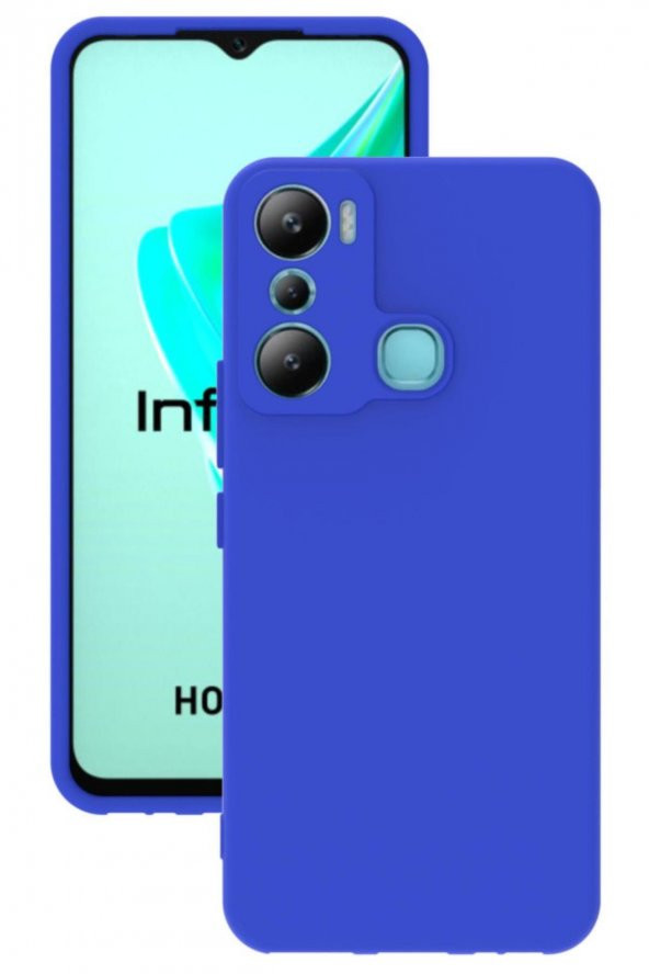Infinix Hot 20i Kılıf Kamera Korumalı Silikon Rubber Arka Kapak - Resim 4